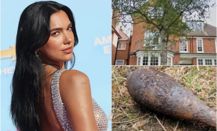 El insólito hallazgo encontrado en la casa de Dua Lipa