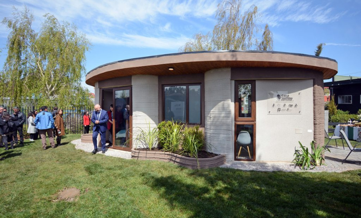 Inauguración de la primera casa impresa en 3D de Latinoamérica en Chile