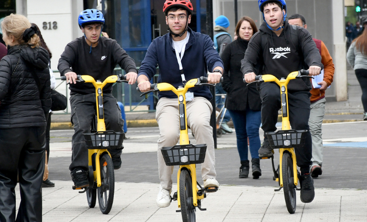 Temuco impulsa la electromovilidad con la incorporación de bicicletas eléctricas