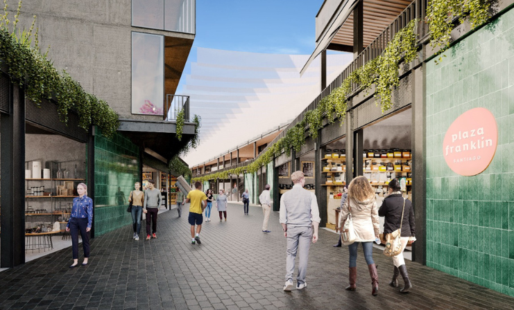 Plaza Franklin: Un nuevo centro comercial que transformará el corazón del Barrio Franklin