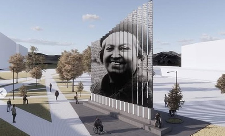 "Lucila": el monumento que integrará la figura de Gabriela Mistral al corazón urbano del nuevo eje Alameda