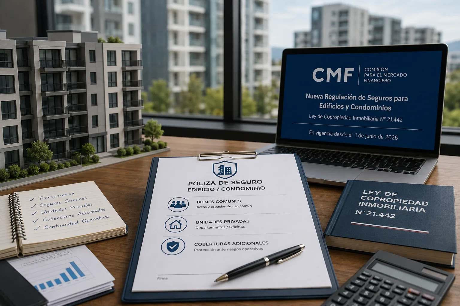 Nueva normativa de la CMF obliga a comunidades y edificios a replantear sus seguros inmobiliarios